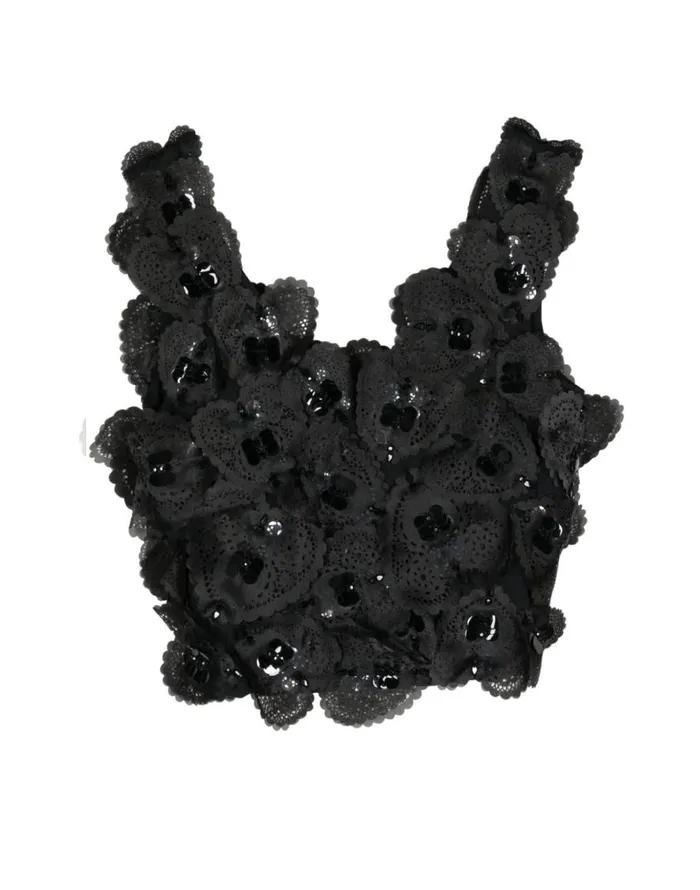 Cynthia Rowley Elle Embellished Hearts Top Women Tops Cynthia Rowley Elle Embellished Hearts Top Women Tops