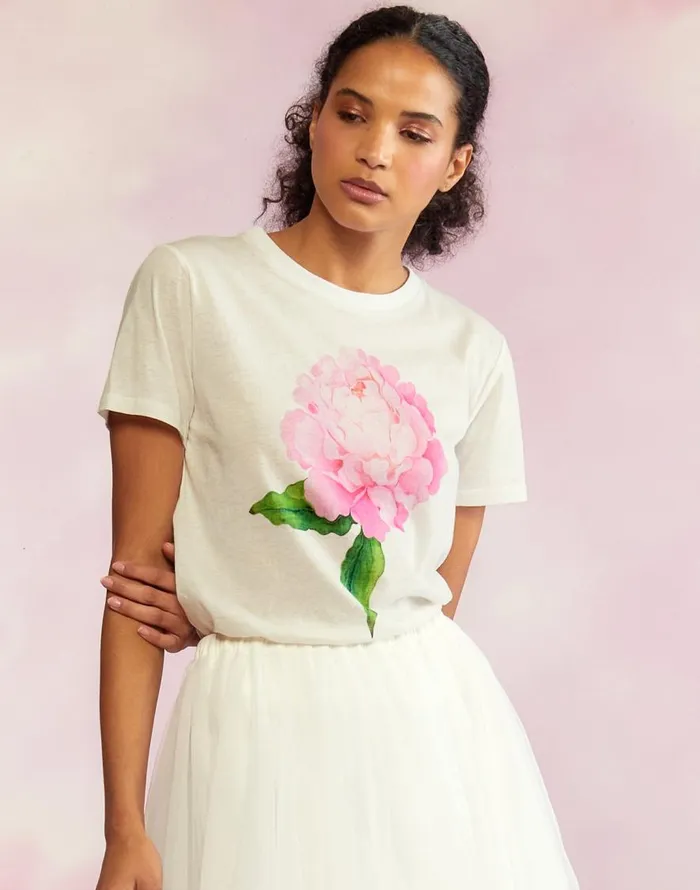 Cynthia Rowley Printed TShirt Women Tops