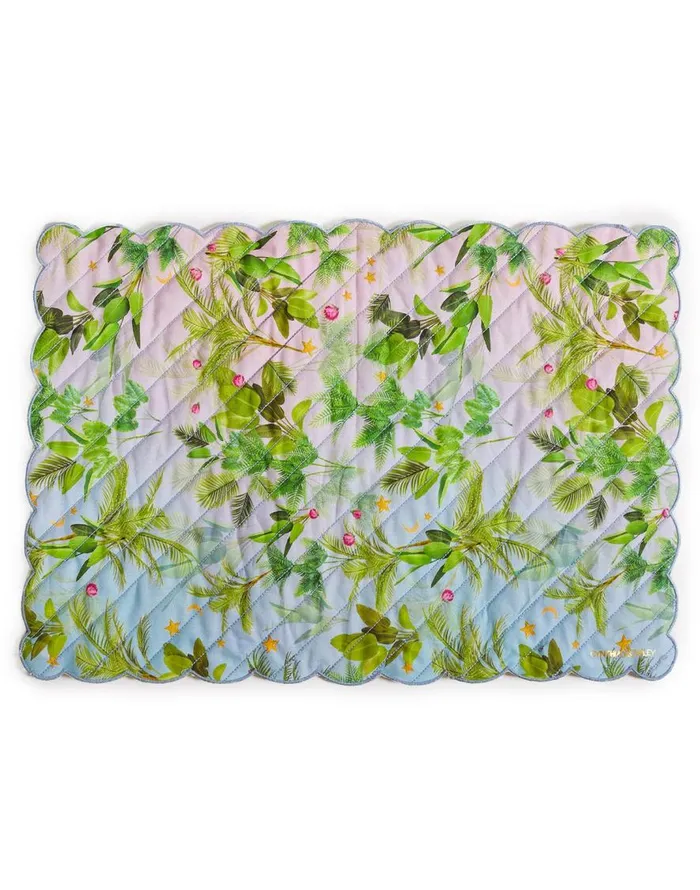 Cynthia Rowley Quilted Cotton Placemat Women Home