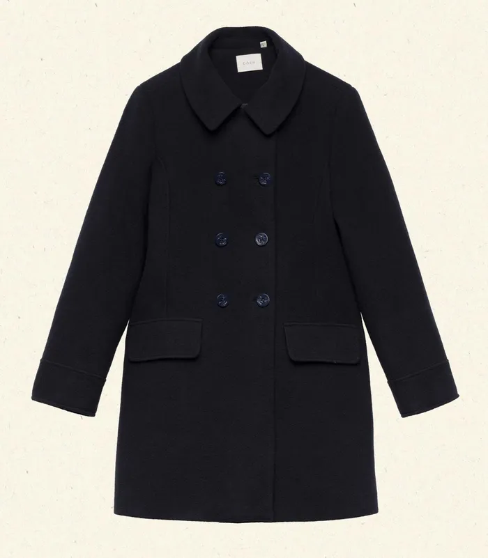 DEN Coats and Jackets Women Wayfarer Coat Deep Navy DEN Coats and Jackets Women Wayfarer Coat Deep Navy