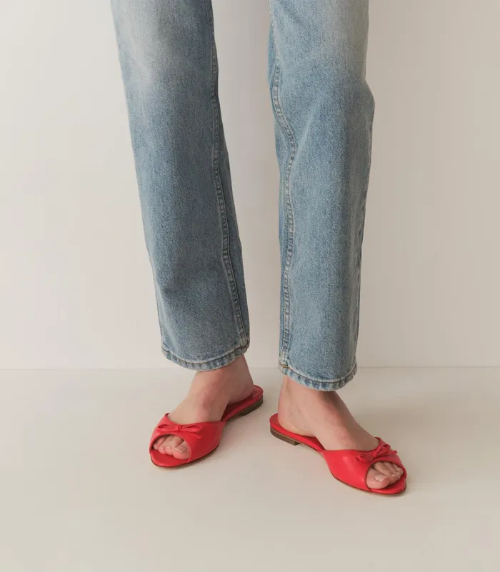DEN Shoes Women Rapallo Slide Fuego Nappa