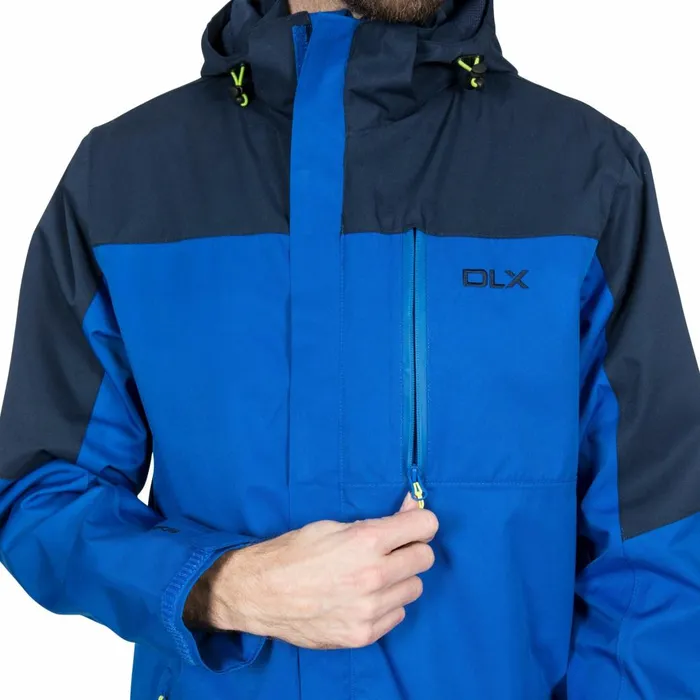 Danson DLX Waterproof Jacket Blue Men Trespass Waterproof Jackets