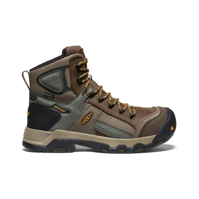 Davenport Mid AL Waterproof Work Boots Men KEEN Boots