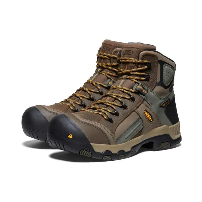 Davenport Mid AL Waterproof Work Boots Men KEEN Boots Davenport Mid AL Waterproof Work Boots Men KEEN Boots