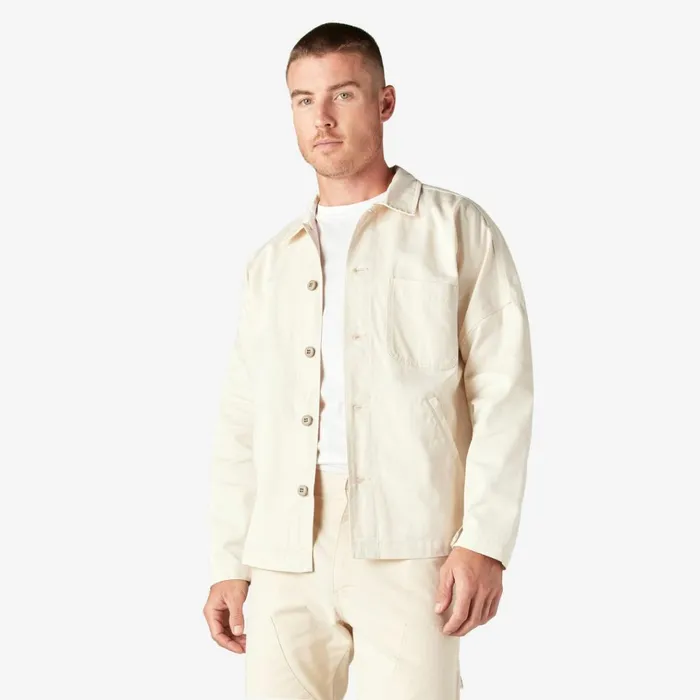 Dickies 1922 Drop Shoulder Shirt Jacket Rinsed Natural Rinsed Natural rnt Men Dickies Shirt Jackets Dickies 1922 Drop Shoulder Shirt Jacket Rinsed Natural Rinsed Natural rnt Men Dickies Shirt Jackets