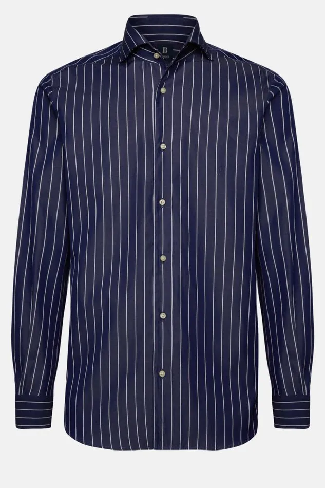 Dress Shirts Men Boggi Milano Regular Fit Blue Striped Cotton Shirt Blue Dress Shirts Men Boggi Milano Regular Fit Blue Striped Cotton Shirt Blue
