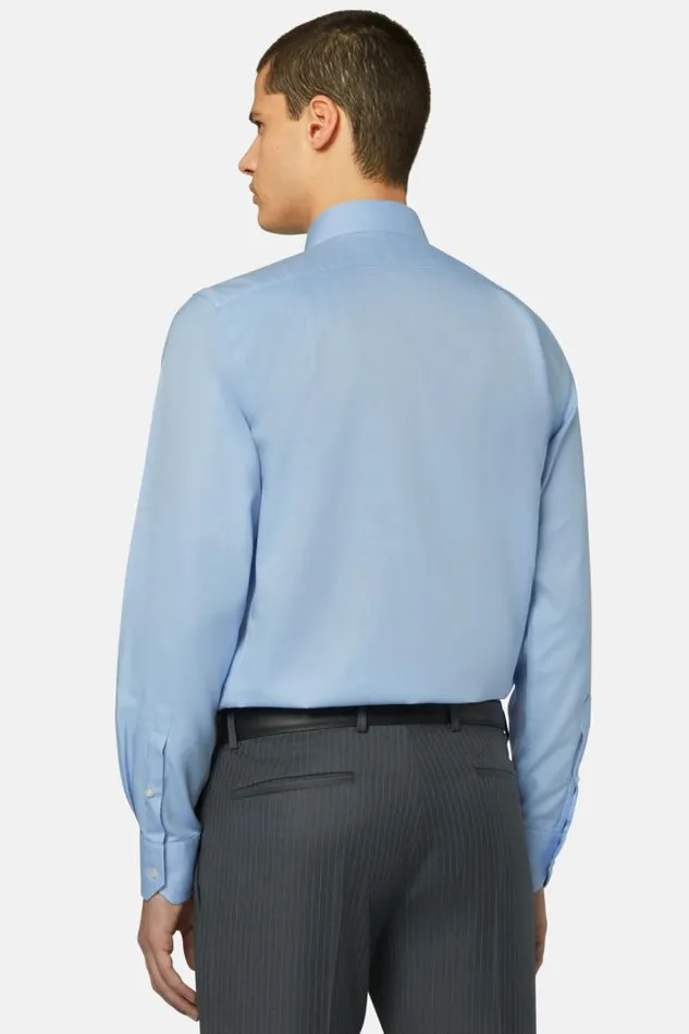 Dress Shirts Men Boggi Milano Regular Fit Sky Blue Dobby Cotton Shirt Light Blu Dress Shirts Men Boggi Milano Regular Fit Sky Blue Dobby Cotton Shirt Light Blu