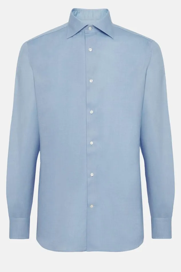 Dress Shirts Men Boggi Milano Regular Fit Sky Blue Dobby Cotton Shirt Light Blu Dress Shirts Men Boggi Milano Regular Fit Sky Blue Dobby Cotton Shirt Light Blu