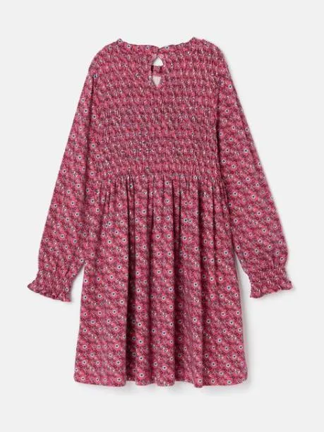 Dresses Girls Joules Pink Printed Jersey Dress