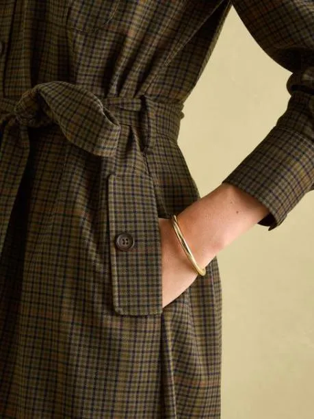 Dresses Women Joules Check Midi Shirt Dress