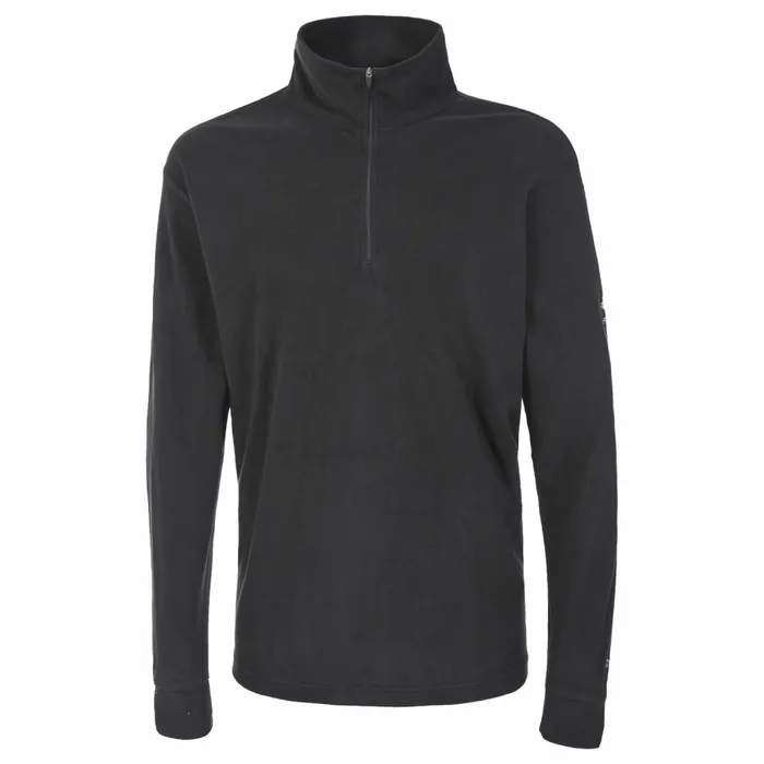 Duty 12 Zip Fleece Black Men Trespass Fleeces