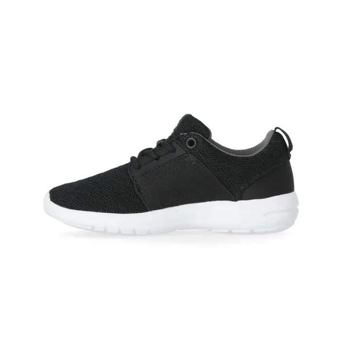 Elwood Lightweight Trainers Black Kids Trespass Trainers