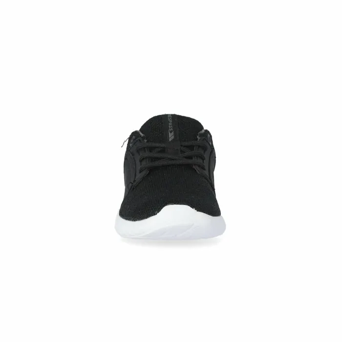 Elwood Lightweight Trainers Black Kids Trespass Trainers