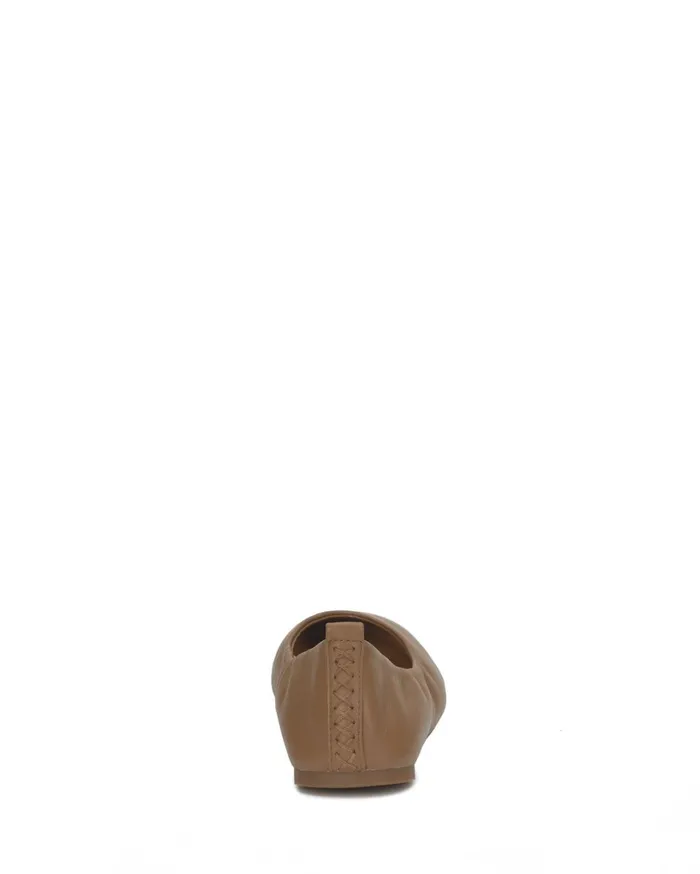 Emmie Lou Ballet Flat Light Brown Women Lucky Brand Shoes