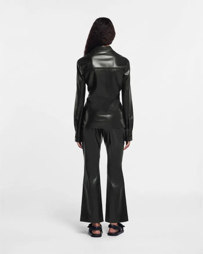 Estella Black Women Nanushka Tops Estella Black Women Nanushka Tops
