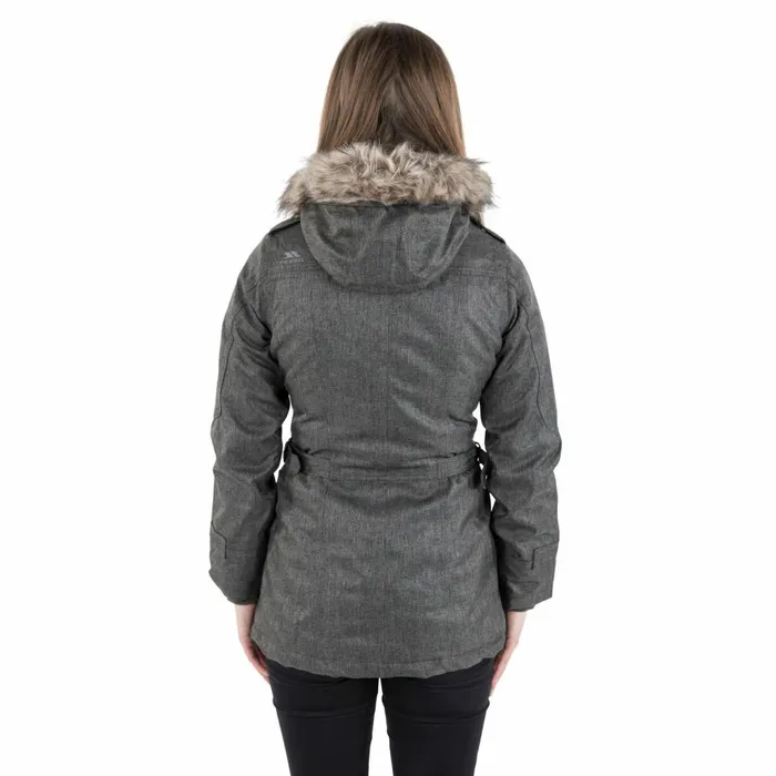 Everyday Padded Waterproof Jacket Khaki Women Trespass Parka Coats