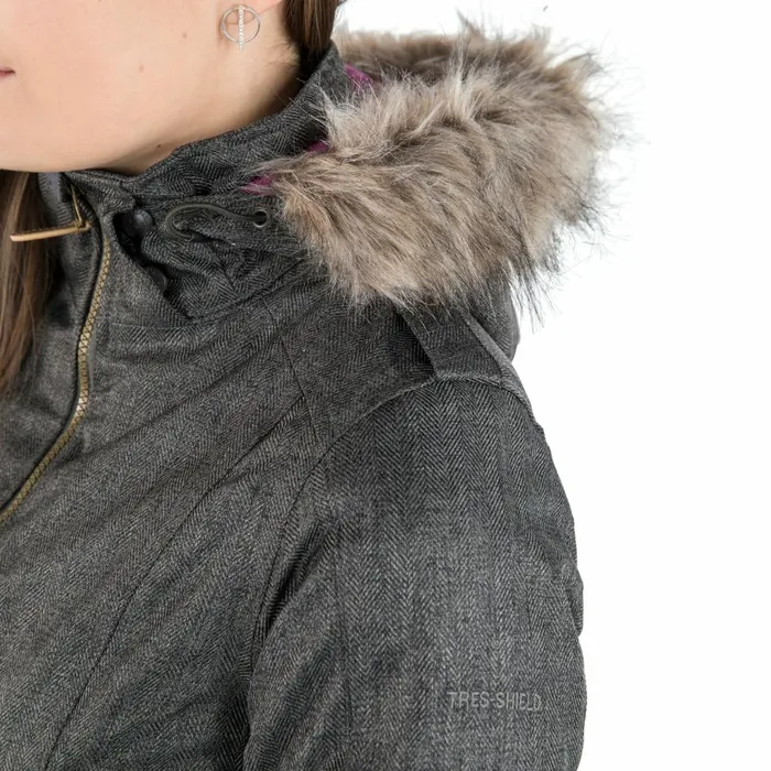 Everyday Padded Waterproof Jacket Khaki Women Trespass Parka Coats