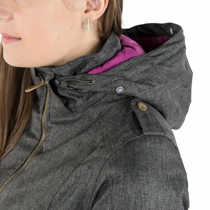 Everyday Padded Waterproof Jacket Khaki Women Trespass Parka Coats