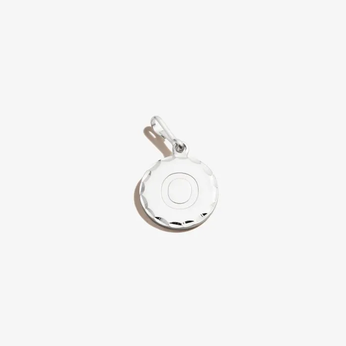 Fine Jewelry Women Alex And Ani Initial O Charm Sterling Silver