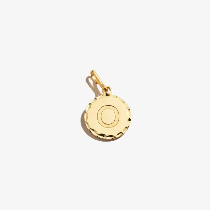 Fine Jewelry Women Alex And Ani Initial O Charm Sterling Silver
