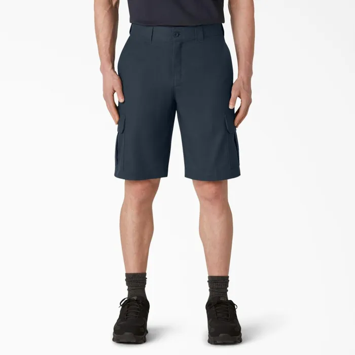FLEX Cooling Active Waist Regular Fit Cargo Shorts 11034 Dark Navy Dark Navy dn Men Dickies Cargo FLEX Cooling Active Waist Regular Fit Cargo Shorts 11034 Dark Navy Dark Navy dn Men Dickies Cargo