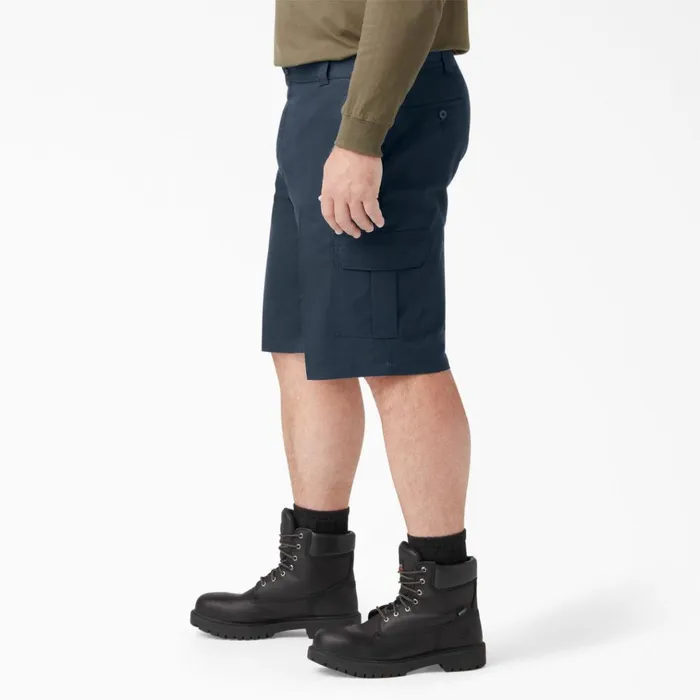 FLEX Cooling Active Waist Regular Fit Cargo Shorts 11034 Dark Navy Dark Navy dn Men Dickies Cargo FLEX Cooling Active Waist Regular Fit Cargo Shorts 11034 Dark Navy Dark Navy dn Men Dickies Cargo