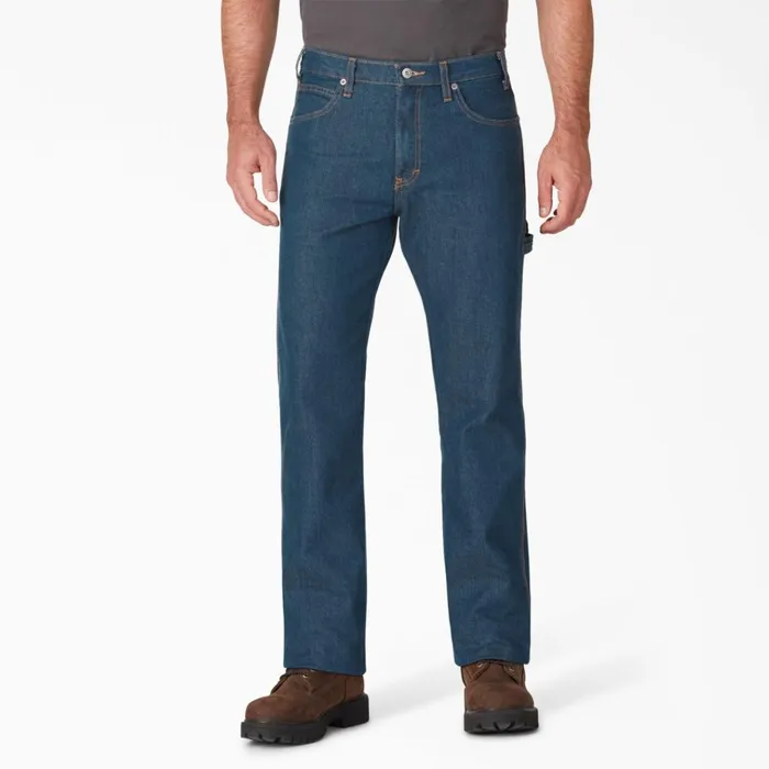 FLEX Regular Fit Carpenter Jeans Stonewashed Indigo Blue Stonewashed Indigo Blue snb Men Dickies Jeans FLEX Regular Fit Carpenter Jeans Stonewashed Indigo Blue Stonewashed Indigo Blue snb Men Dickies Jeans