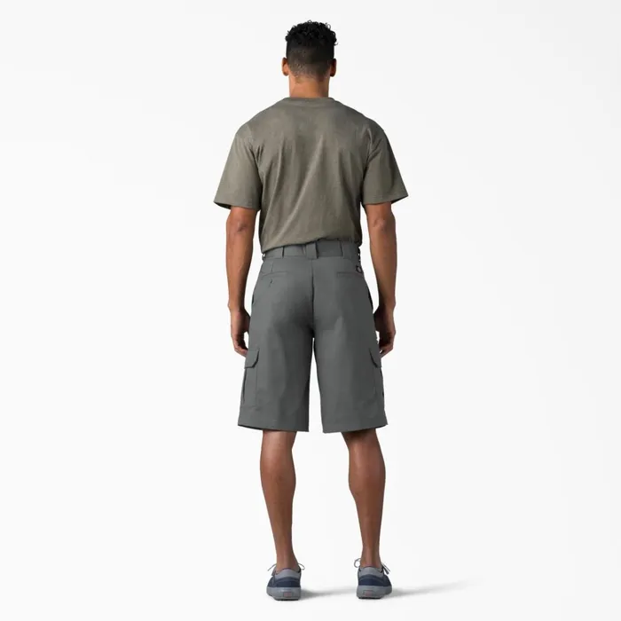 FLEX Relaxed Fit Cargo Shorts 13034 Charcoal Gray Charcoal Gray ch Men Dickies Cargo FLEX Relaxed Fit Cargo Shorts 13034 Charcoal Gray Charcoal Gray ch Men Dickies Cargo