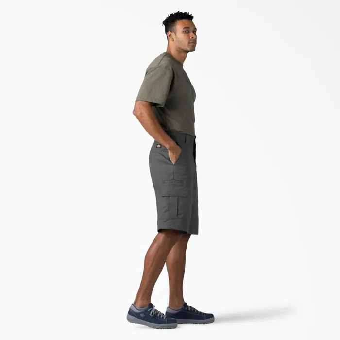 FLEX Relaxed Fit Cargo Shorts 13034 Charcoal Gray Charcoal Gray ch Men Dickies Cargo FLEX Relaxed Fit Cargo Shorts 13034 Charcoal Gray Charcoal Gray ch Men Dickies Cargo