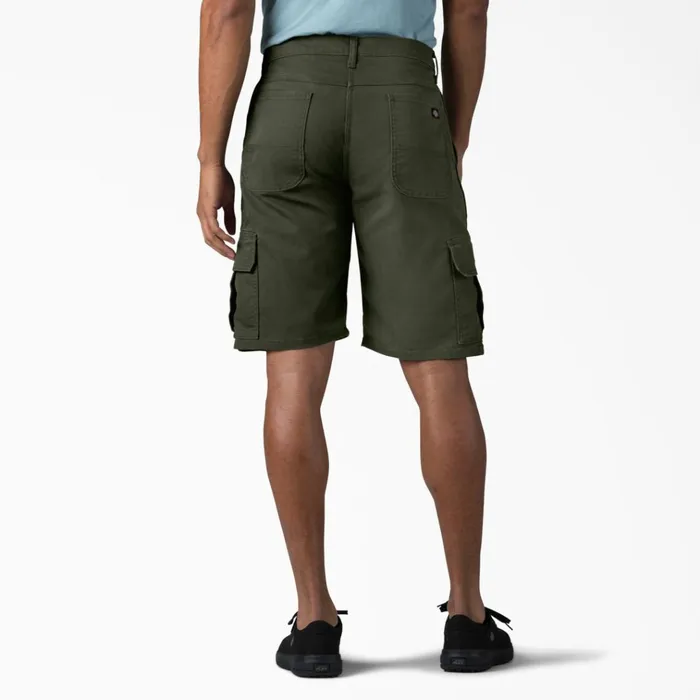 FLEX Relaxed Fit Duck Cargo Shorts 11034 Stonewashed Olive Green Stonewashed Olive Green sog Men Dickies Cargo FLEX Relaxed Fit Duck Cargo Shorts 11034 Stonewashed Olive Green Stonewashed Olive Green sog Men Dickies Cargo