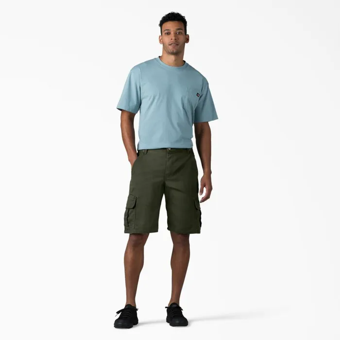 FLEX Relaxed Fit Duck Cargo Shorts 11034 Stonewashed Olive Green Stonewashed Olive Green sog Men Dickies Cargo FLEX Relaxed Fit Duck Cargo Shorts 11034 Stonewashed Olive Green Stonewashed Olive Green sog Men Dickies Cargo