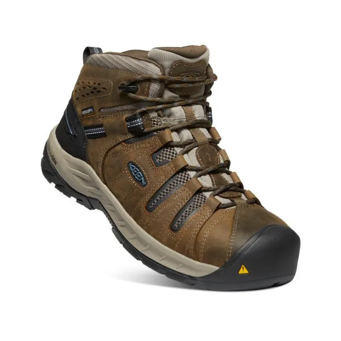 Flint II Waterproof Boot Steel Toe Cascade BrownOrion Blue Men KEEN Boots Flint II Waterproof Boot Steel Toe Cascade BrownOrion Blue Men KEEN Boots