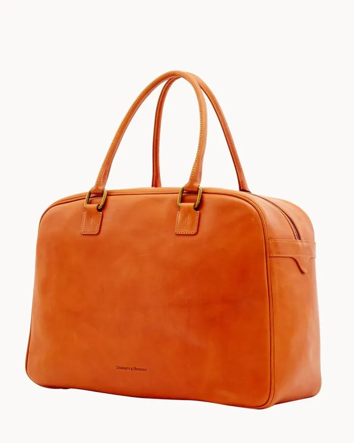 Florentine Bowler Duffle Natural Women Dooney and Bourke Travel Florentine Bowler Duffle Natural Women Dooney and Bourke Travel
