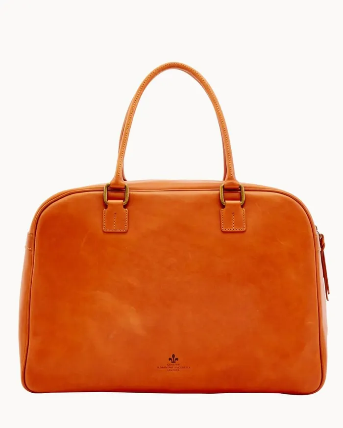 Florentine Bowler Duffle Natural Women Dooney and Bourke Travel Florentine Bowler Duffle Natural Women Dooney and Bourke Travel