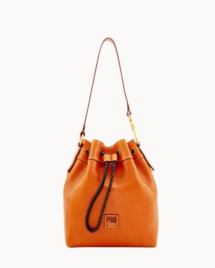 Florentine Hattie Drawstring Natural Women Dooney and Bourke Shoulder Bags