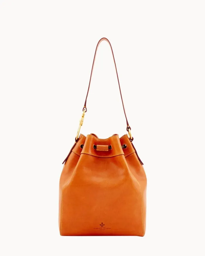 Florentine Hattie Drawstring Natural Women Dooney and Bourke Shoulder Bags Florentine Hattie Drawstring Natural Women Dooney and Bourke Shoulder Bags