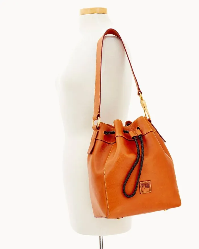 Florentine Hattie Drawstring Natural Women Dooney and Bourke Shoulder Bags Florentine Hattie Drawstring Natural Women Dooney and Bourke Shoulder Bags