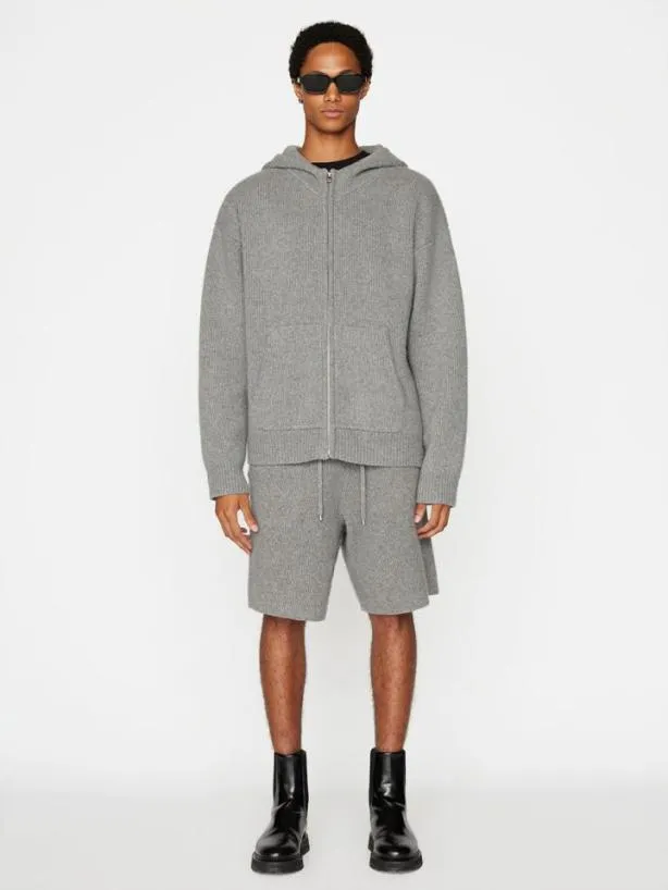Frame Heavyweight Cashmere Short In Warm Grey Warm Gray Men Pants and Shorts Frame Heavyweight Cashmere Short In Warm Grey Warm Gray Men Pants and Shorts