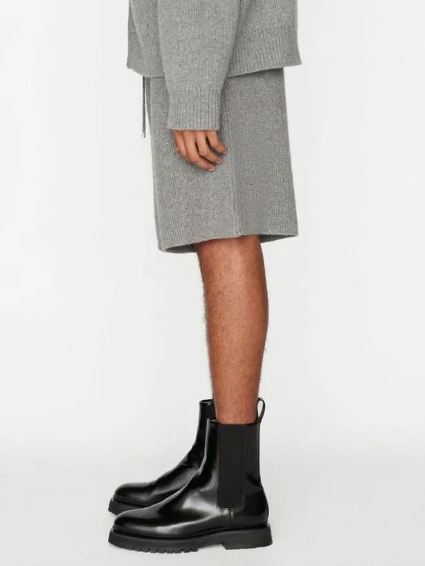 Frame Heavyweight Cashmere Short In Warm Grey Warm Gray Men Pants and Shorts Frame Heavyweight Cashmere Short In Warm Grey Warm Gray Men Pants and Shorts