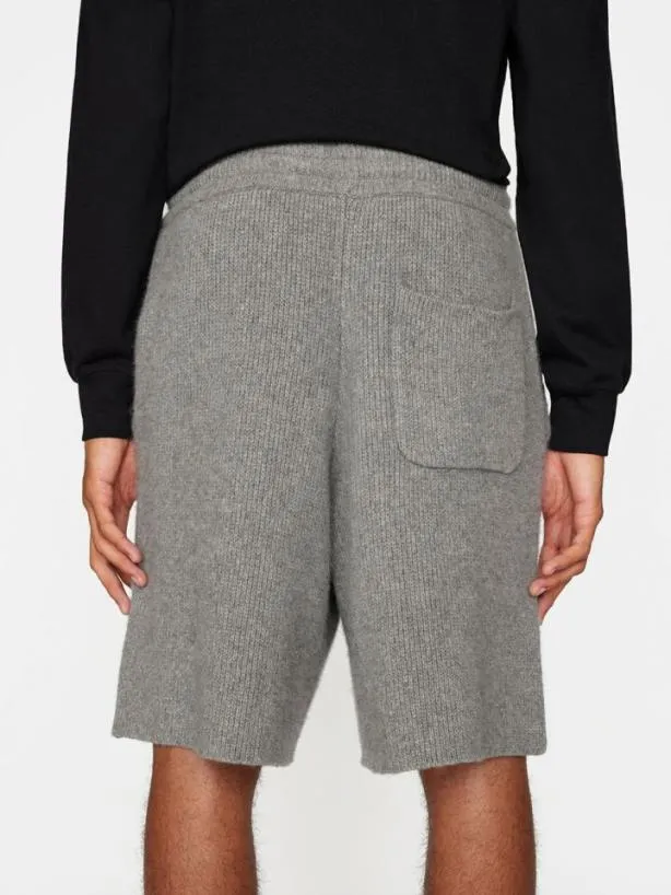 Frame Heavyweight Cashmere Short In Warm Grey Warm Gray Men Pants and Shorts Frame Heavyweight Cashmere Short In Warm Grey Warm Gray Men Pants and Shorts