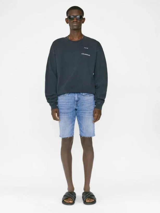 Frame L039Homme Cut Off Short In Shoredale Rips Shoredale Rips Men Pants and Shorts Frame L039Homme Cut Off Short In Shoredale Rips Shoredale Rips Men Pants and Shorts