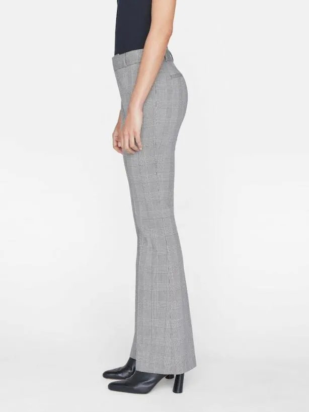 Frame Le High Flare Trouser In Noir Multi Noir Multi Women Pants