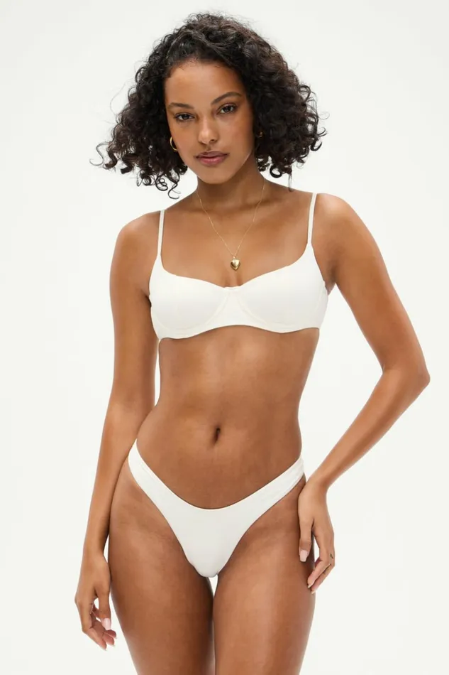 Frankies Bikinis Cola Underwire Bikini Top Sunrose Women Bikinis