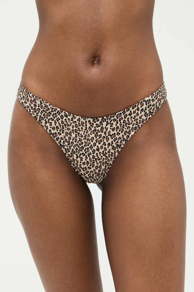 Frankies Bikinis Dove Classic Bikini Bottom Baby Leopard Women Bikinis