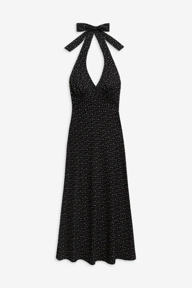 Frankies Bikinis Madeleine Floral Maxi Dress Midnight Flower Women Dresses