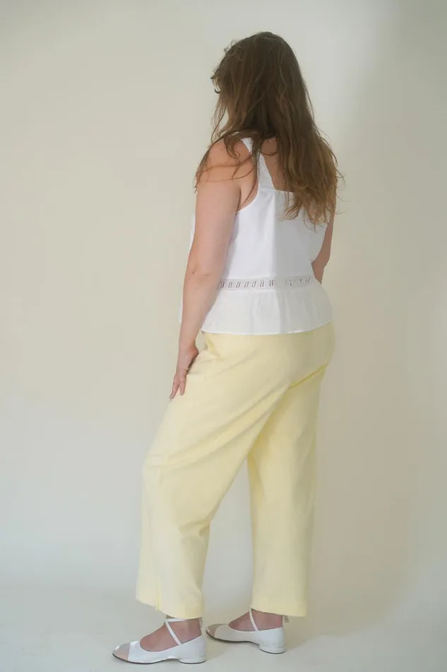 Frankies Bikinis X DJERF AVENUE Airy Poplin Buttoned Top White Women Matching Sets
