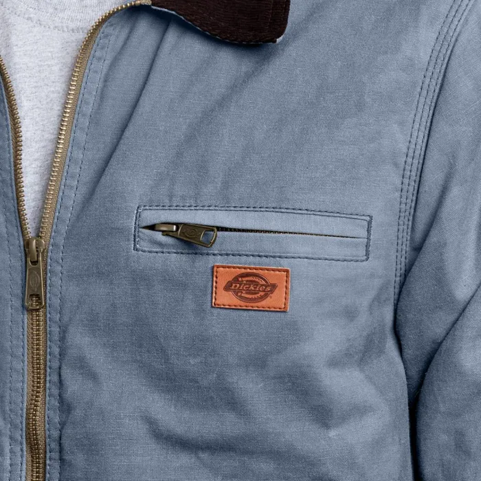 Fully Waxed Canvas Eisenhower Jacket Charcoal Gray Charcoal Gray ch Men Dickies Coats and Jackets