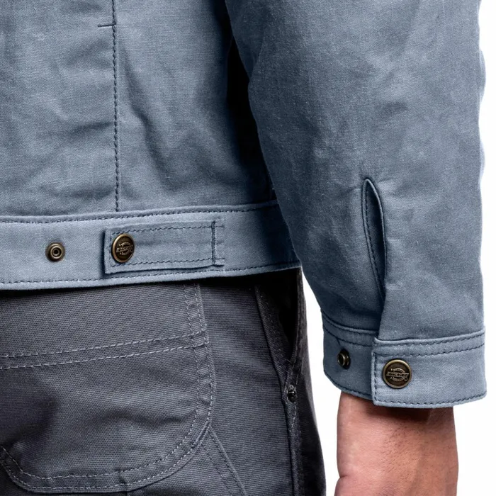 Fully Waxed Canvas Eisenhower Jacket Charcoal Gray Charcoal Gray ch Men Dickies Coats and Jackets