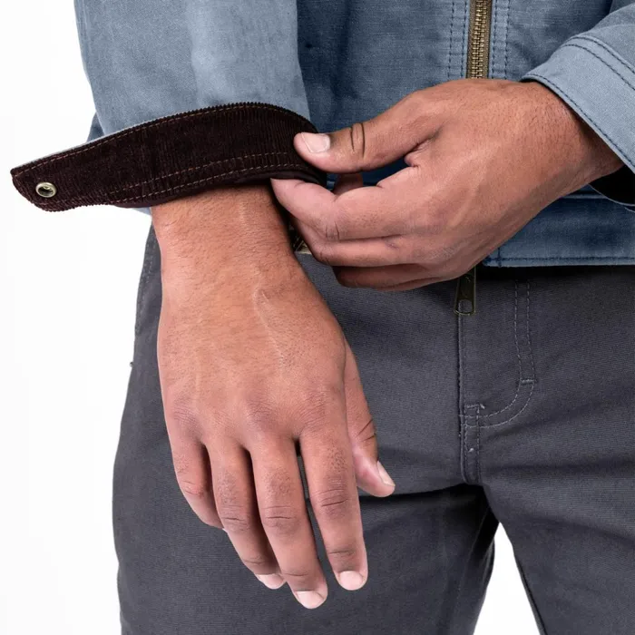 Fully Waxed Canvas Eisenhower Jacket Charcoal Gray Charcoal Gray ch Men Dickies Coats and Jackets