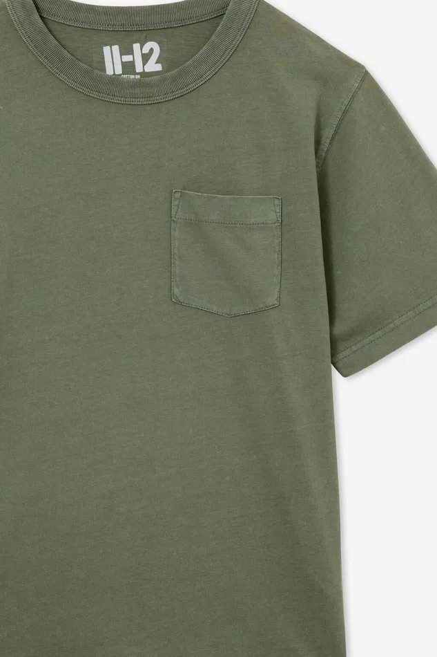 GirlsBoys Extended Sizes 1114 Cotton On The Eddy Essential Short Sleeve Tee Swag Green Wash GirlsBoys Extended Sizes 1114 Cotton On The Eddy Essential Short Sleeve Tee Swag Green Wash